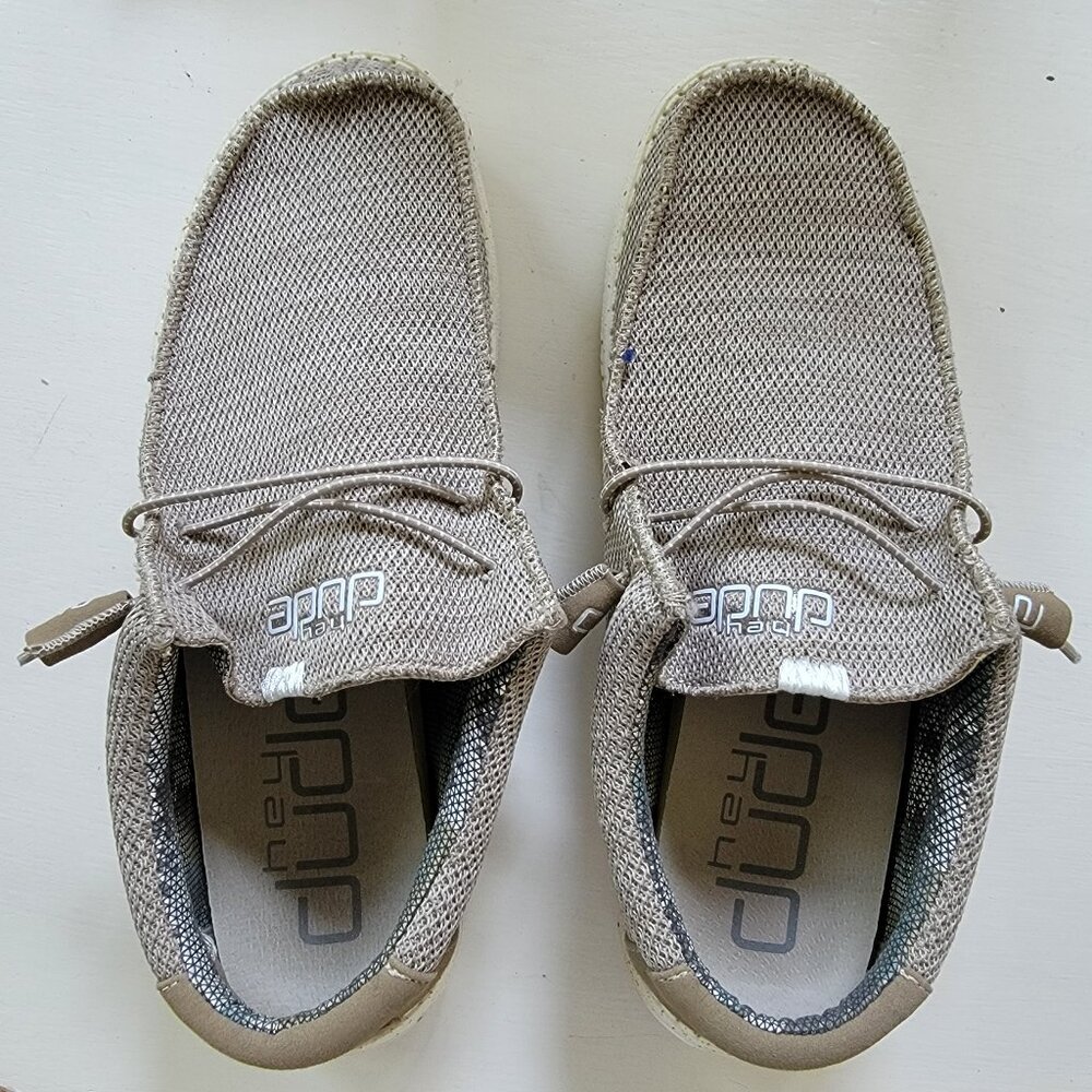 Hey Dude Wally Sox Light Brown Men's Size 10 New w/o tags